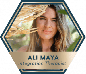 Ali is a clinical psychologist, plant medicine support guide, and ceremonial musician. She has been a student and teacher of world mysticism traditions and indigenous shamanism for over 25 years. She has a BA in Comparative Religion (focus on Buddhist Studies), two master's degrees, and a doctorate in Clinical Psychology (Somatic Archetypal Psychotherapy). Her work and ceremonial music is guided by the prayer for the alleviation of human suffering and the opening of the human heart, in service to creating a healthier, happier world for all.
