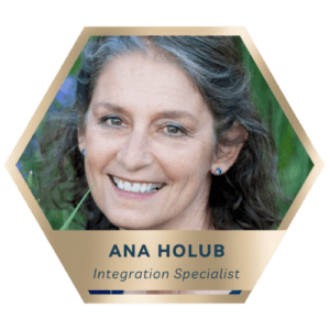 Ana Holub, MA, is a teacher, counselor, author, poet and peace educator, as well as a Head Coach at the Plant Spirit School Integration Coach Certification Program. . She holds a BA in Peace Studies and an MA in Dispute Resolution from Pepperdine University. Ana is a certified Domestic Violence counselor, Radical Forgiveness coach, and a student and teacher of A Course in Miracles. Over the past twenty years, she's worked with thousands of clients, teaching practical skills for living boldly in harmony, strength, and empowerment.