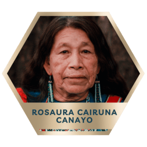 Rosaura Cairuna Canayo was born in 1960 in the Shipibo Konibo community of Pahoyan, Loreto, in the Peruvian Amazon. Rosaura has 30 years of experience in holding ayahuasca ceremonies and providing treatments with medicinal and Master Plants. She has traveled to countries including Mexico and Spain to share this ancestral knowledge that she has acquired over decades of work as a healer.